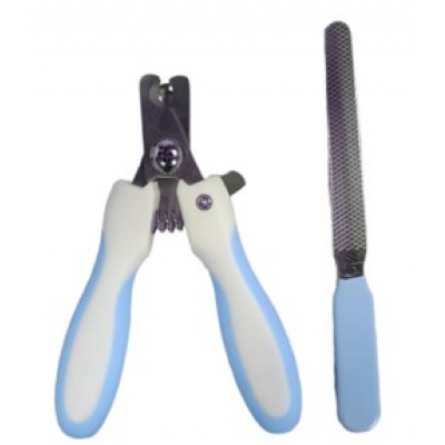 Cortador de uñas con de lima para mascotas